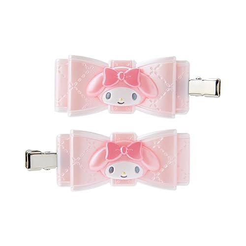 Sanrio Bangs Clip Quilted Ribbon Hair Clip My Melody