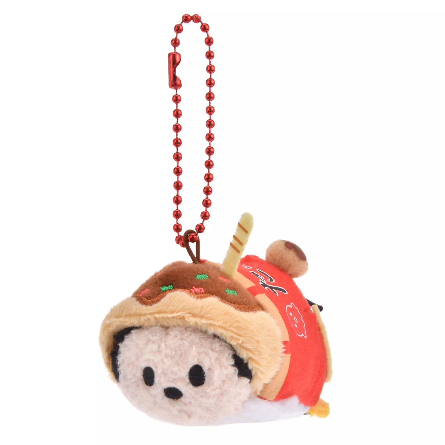 Tsum Tsum Mickey Plush Keychain Japanese Food