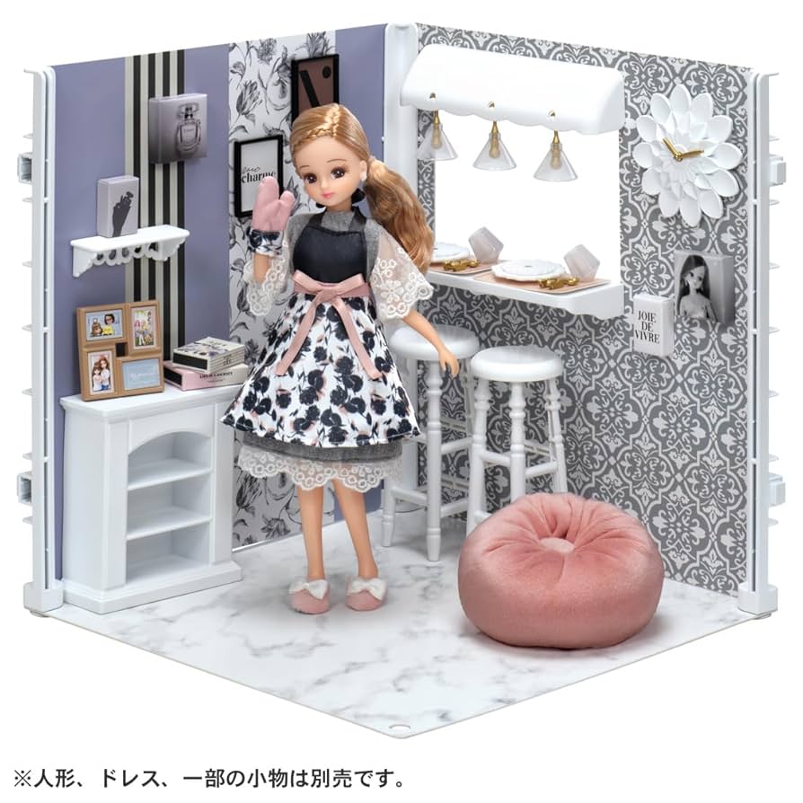 Takara Tomy Licca Interior Decoration Dining Room Set, Collaboration With Francfranc