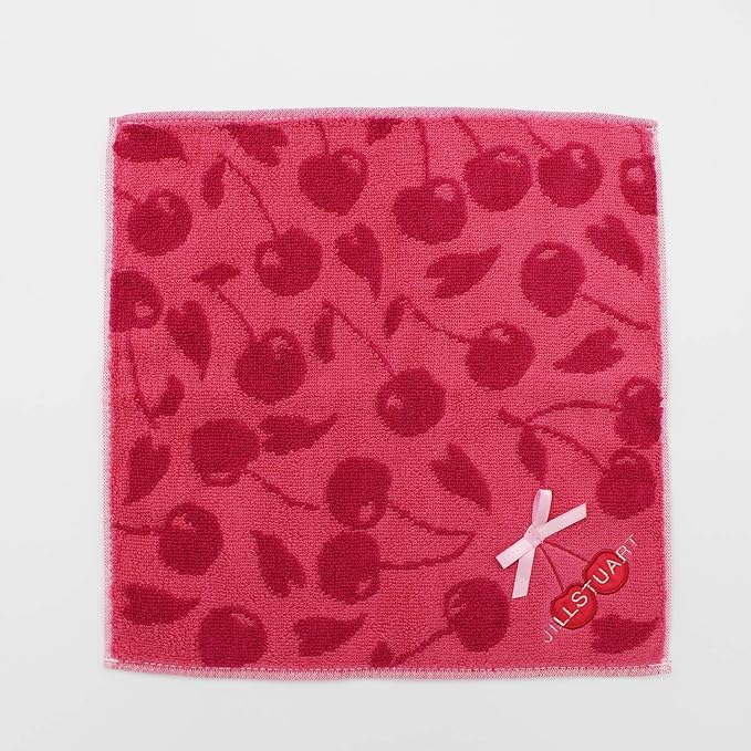 JILLSTUART Towel Gift Set Pink White Towel Handkerchief