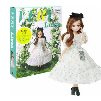 Licca-chan Doll LD-16 VERY Collaboration Coordinating Licca-chan