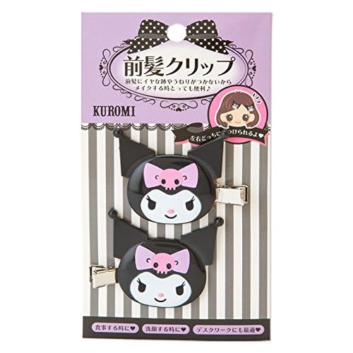 Sanrio Kuromi Ribbon Hair Clip 2 Count