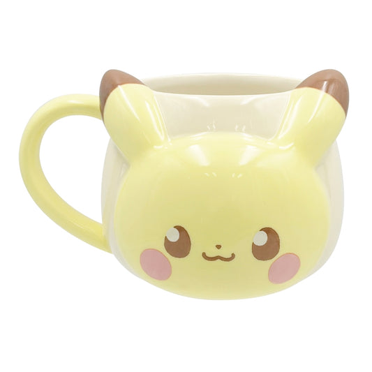 Pikachu PokePeace Face Mug