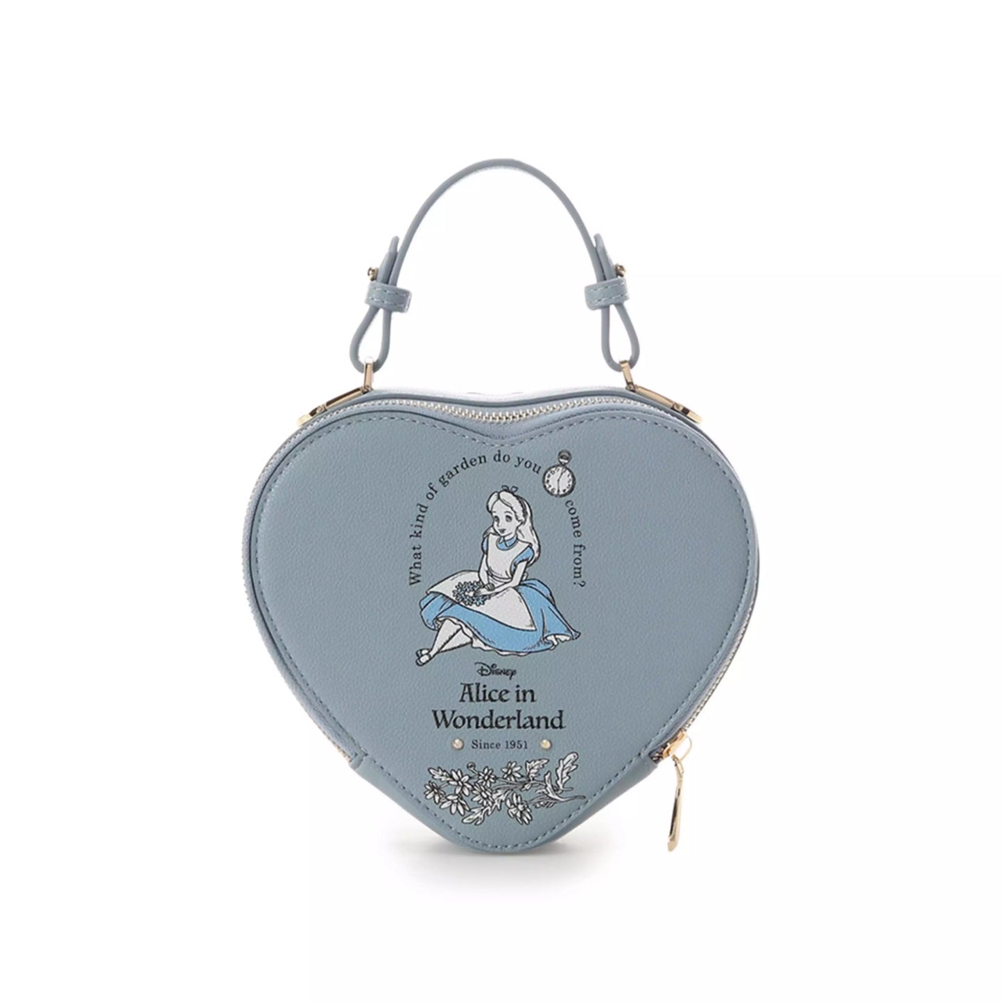 [SAMANTHAVEGA] "Alice in Wonderland" Collection "Alice" Heart-Shaped Shoulder Bag