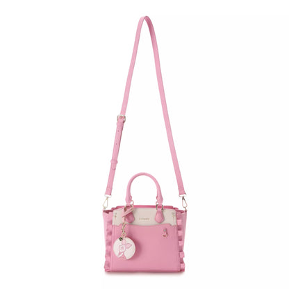 & chouette "Piglet" Plush Toy Bag with Clear Pocket