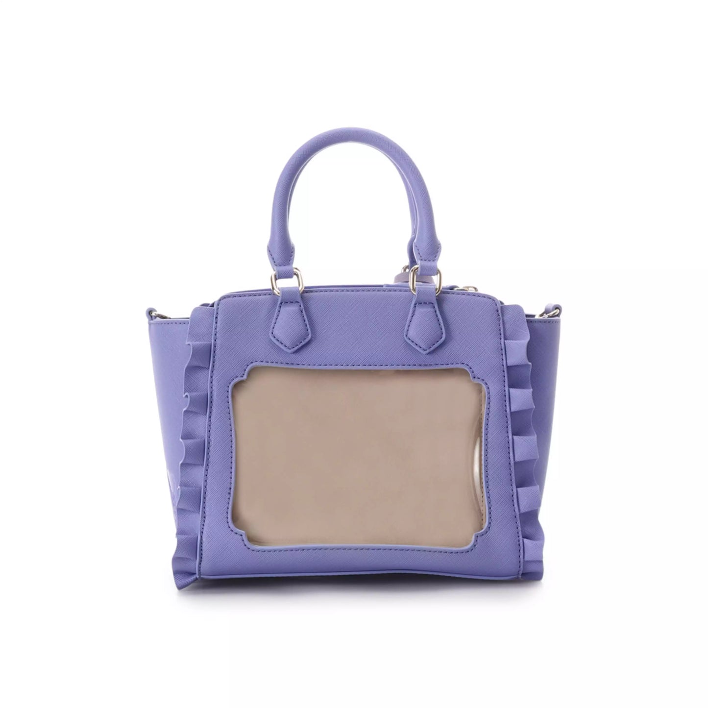 [& chouette] "Oshigoto Bag" Plush Toy Bag with Clear Pocket "Eeyore"