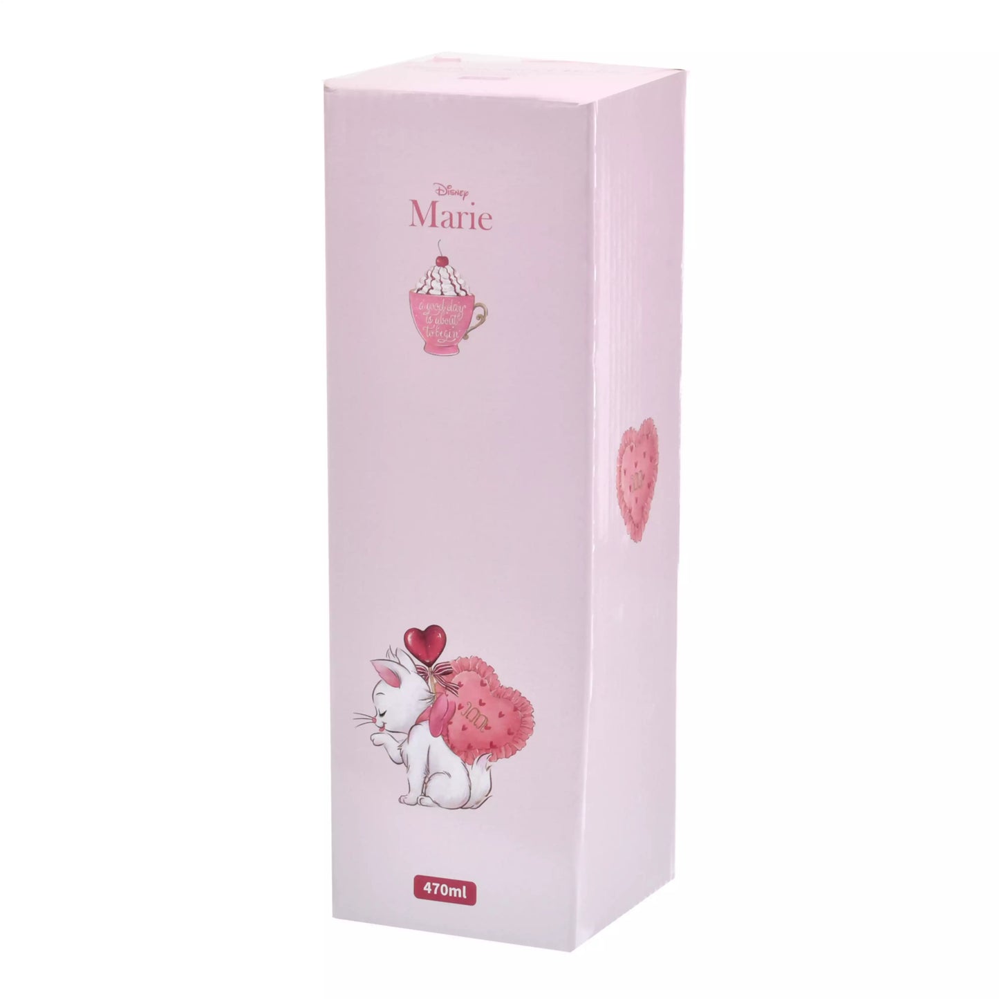 Marie The Aristocats Stainless Steel Bottle with Strap, Gradient Design, Drinkware