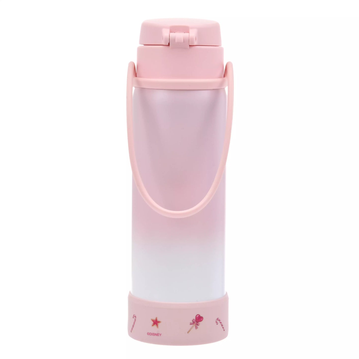 Marie The Aristocats Stainless Steel Bottle with Strap, Gradient Design, Drinkware