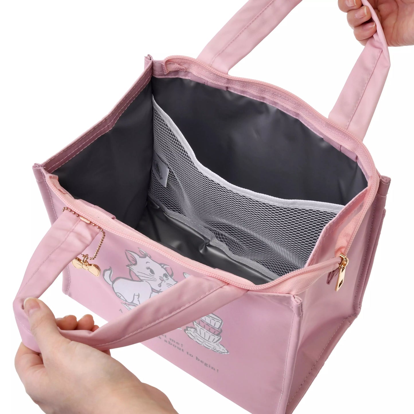 Marie The Aristocats Cool Tote Insulated Bag with Charm