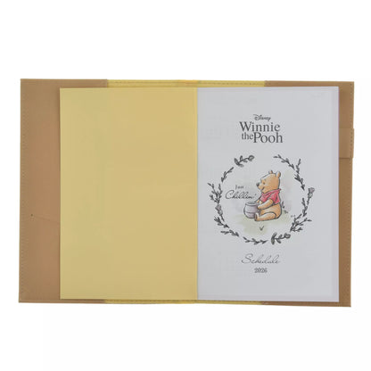 Winnie the Pooh & Friends Planner/Schedule Book, B6, Embossed CALENDAR & ORGANIZER 2026