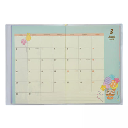 Chip & Dale B6 Costume Calendar & Organizer 2026