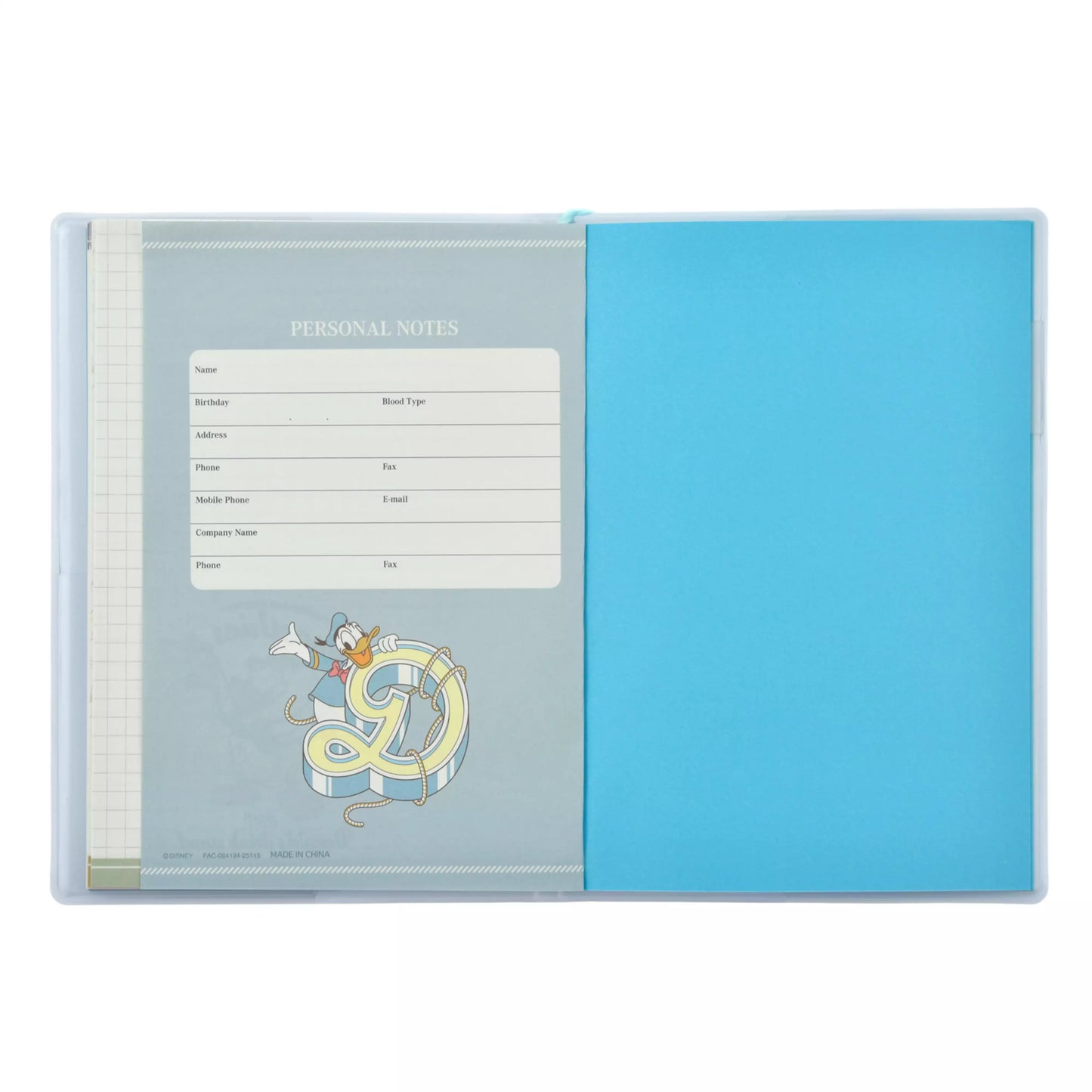 Donald & Friends Planner/Schedule Book B6 CALENDAR & ORGANIZER 2026