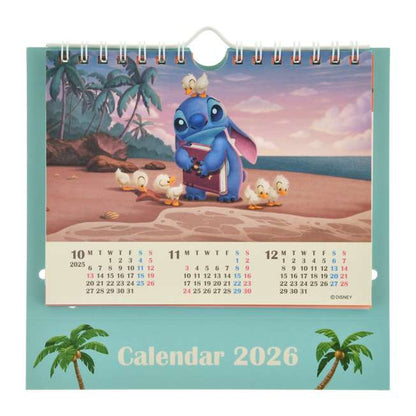 Lilo, Stitch, and Scrump Desk Calendar Pop-Up CALENDAR & ORGANIZER 2026
