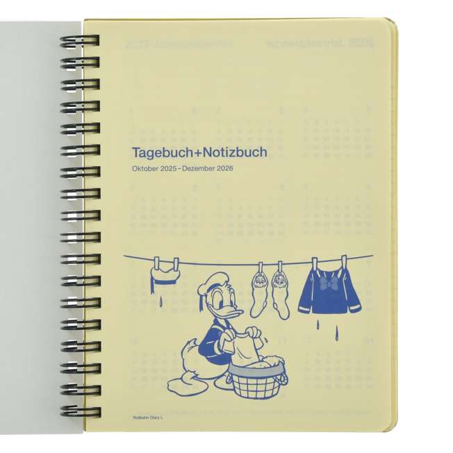 Donald & Friends Rollbahn Diary L Planner/Schedule Book CALENDAR & ORGANIZER 2026