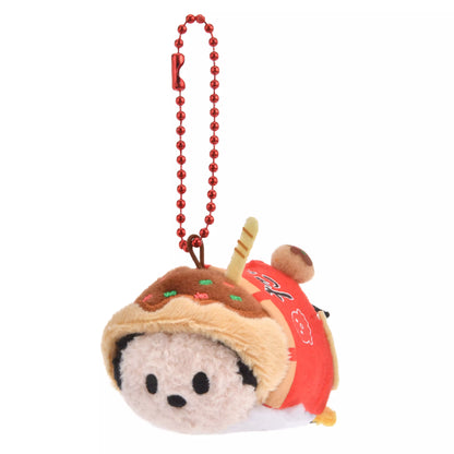Tsum Tsum Mickey Plush Keychain Japanese Food