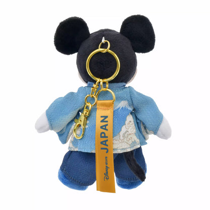 Mickey Plush Keychain Kimono Japan Original