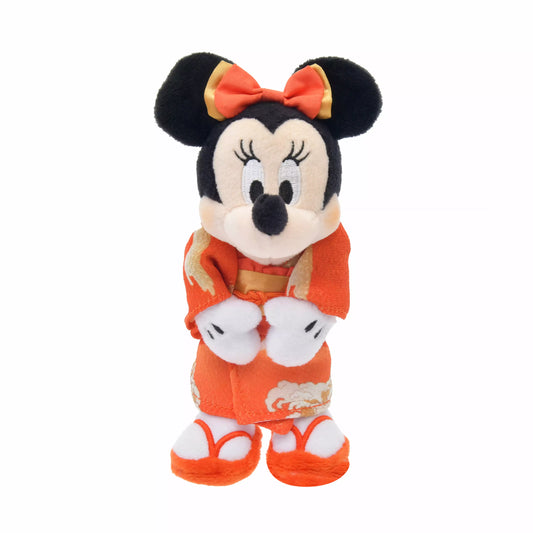 Minnie Plush Keychain Kimono Japan Original