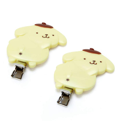 Sanrio Pom Pom Pudding Bangs Clip (Vertical)