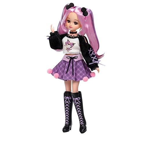 Takara Tomy Licca-chan Doll LD-11 Cool Kuromi Licca-chan Dress-up Pretend Play Toy