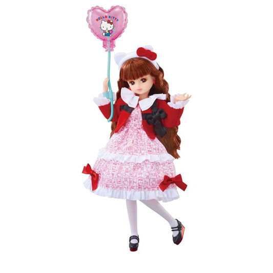 Takara Tomy Licca-chan Doll Photogenic Rica Hello Kitty 50th Anniversary Style