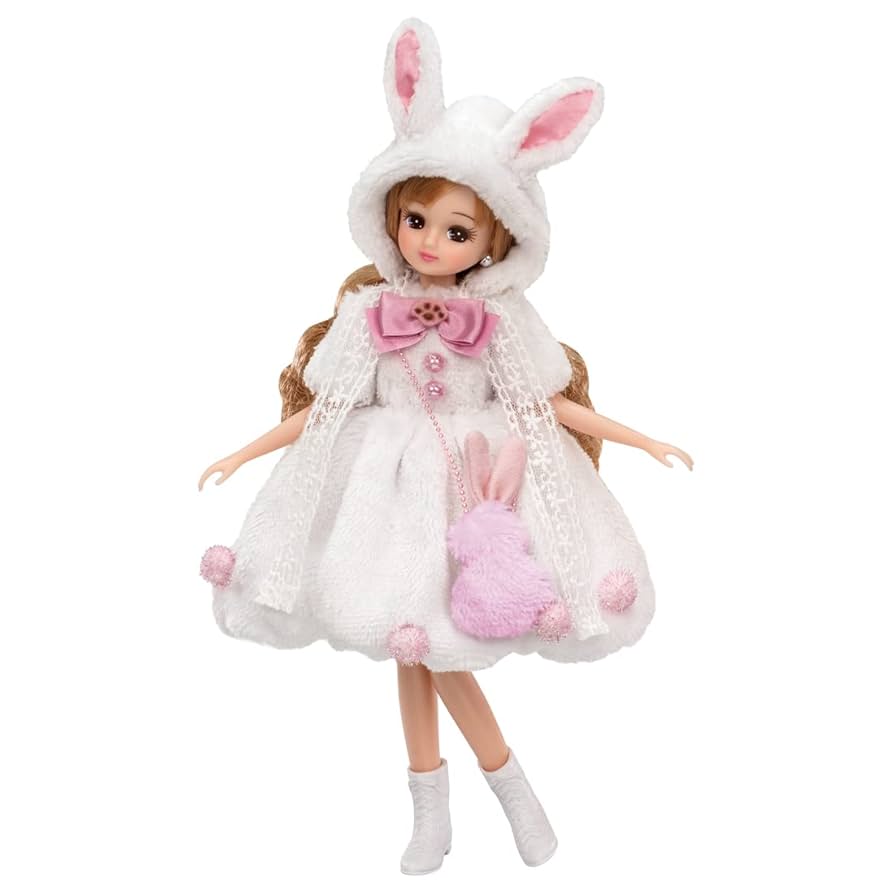 Takara Tomy Licca-chan Dress LW-07 Fuwamoko Rabbit