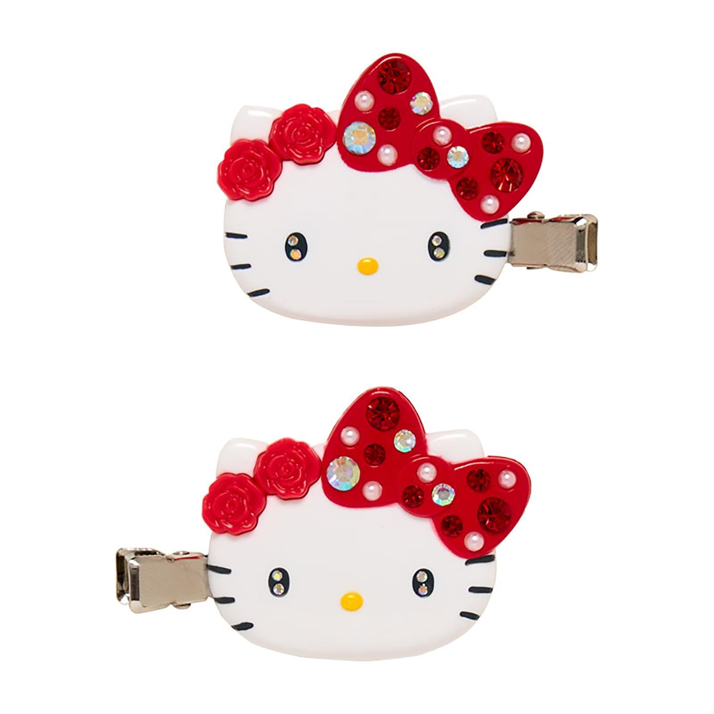 Deluxe Hello Kitty Bangs Clip Red