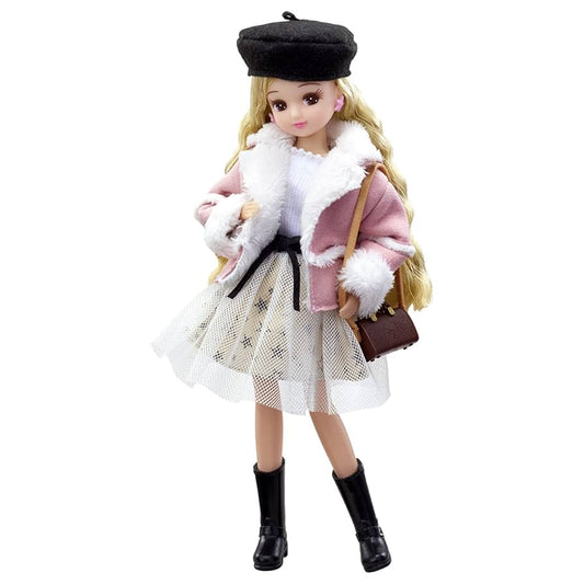 Visit the タカラトミー(TAKARA TOMY) Store Takara Tomy Licca TAKARA TOMY Doll LD-17 Shearling Mix Dress Up Doll