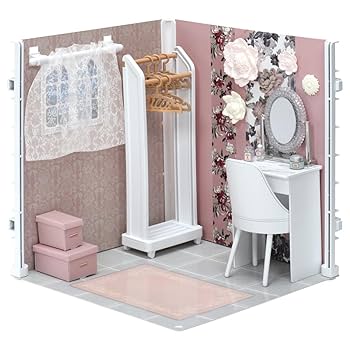 Takara Tomy Licca Interior Decoration Dresser Room Set, Collaboration With Francfranc