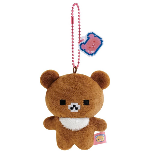 Chairoikoguma "Gaming Rilakkuma" Keychain
