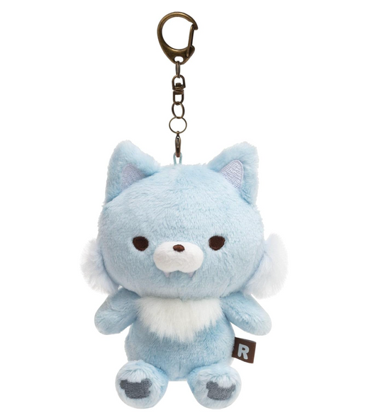 Rilakkuma Series, Outing Plush Keychain, Aokiko Wolf