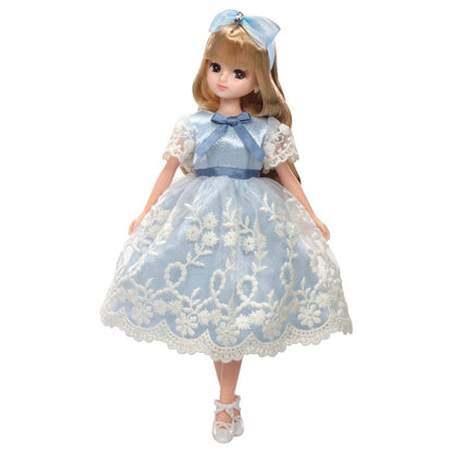 Takara Tomy Licca-chan Doll LD-09 Classical Blue Ribbon