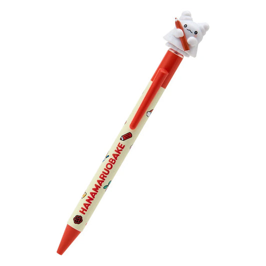 Hanamaru Ghost Ballpoint Pen with Mascot